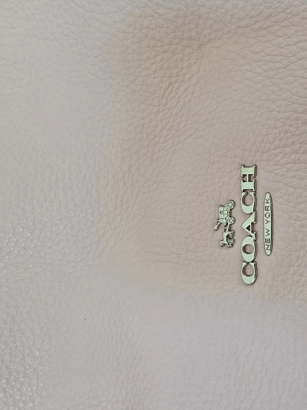 Coach Celeste Pink Ruby Pebbled Leather Convertible Hobo F36628